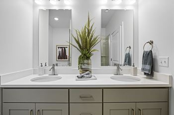 Brushed nickel faucets & hardware